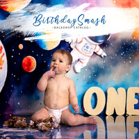 Birthday Smash Backdrop Collection