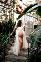 Pearl Cream Sheer Dress Available for Maternity