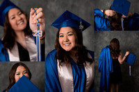 High School Sr. in Studio