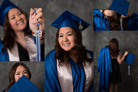 High School Sr. in Studio