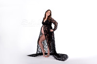 Black Lace Dress available for Maternity